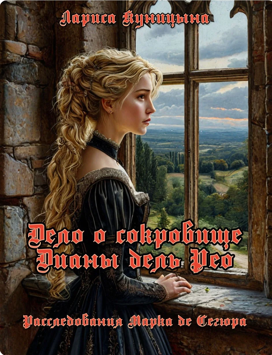 Обложка Дело о сокровище Дианы дель Рео