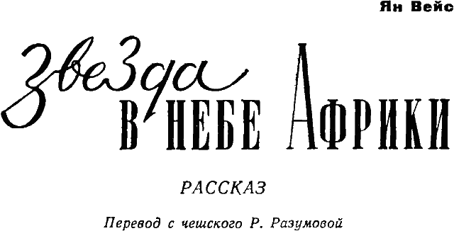 Обложка Звезда в небе Африки