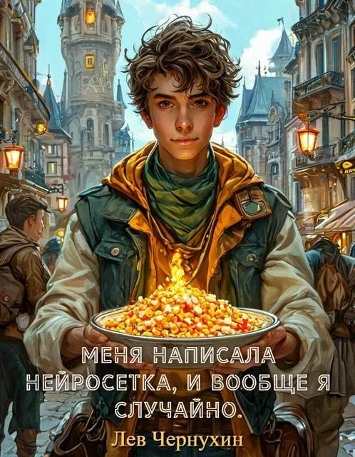 Обложка Меня написала нейросетка, и вообще я случайно