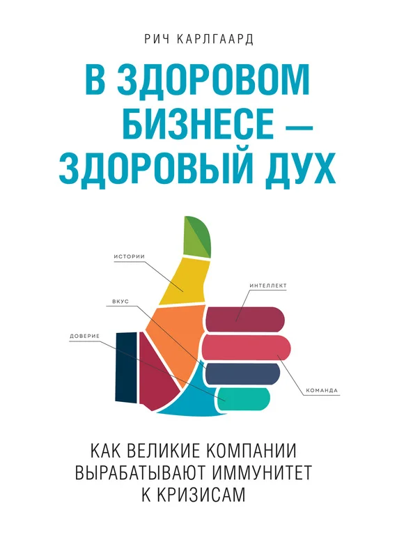Обложка В здоровом бизнесе – здоровый дух. Как великие компании вырабатывают иммунитет к кризисам