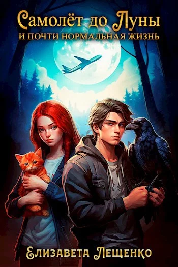 Обложка Самолёт до Луны и почти нормальная жизнь