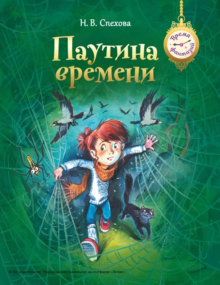 Обложка Паутина времени