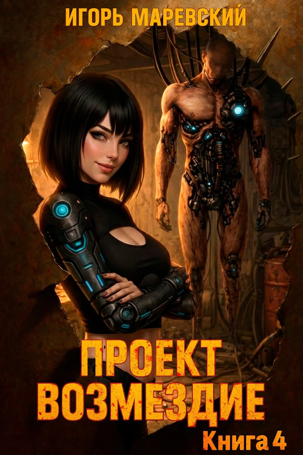 Обложка Проект: "Возмездие" Книга 4