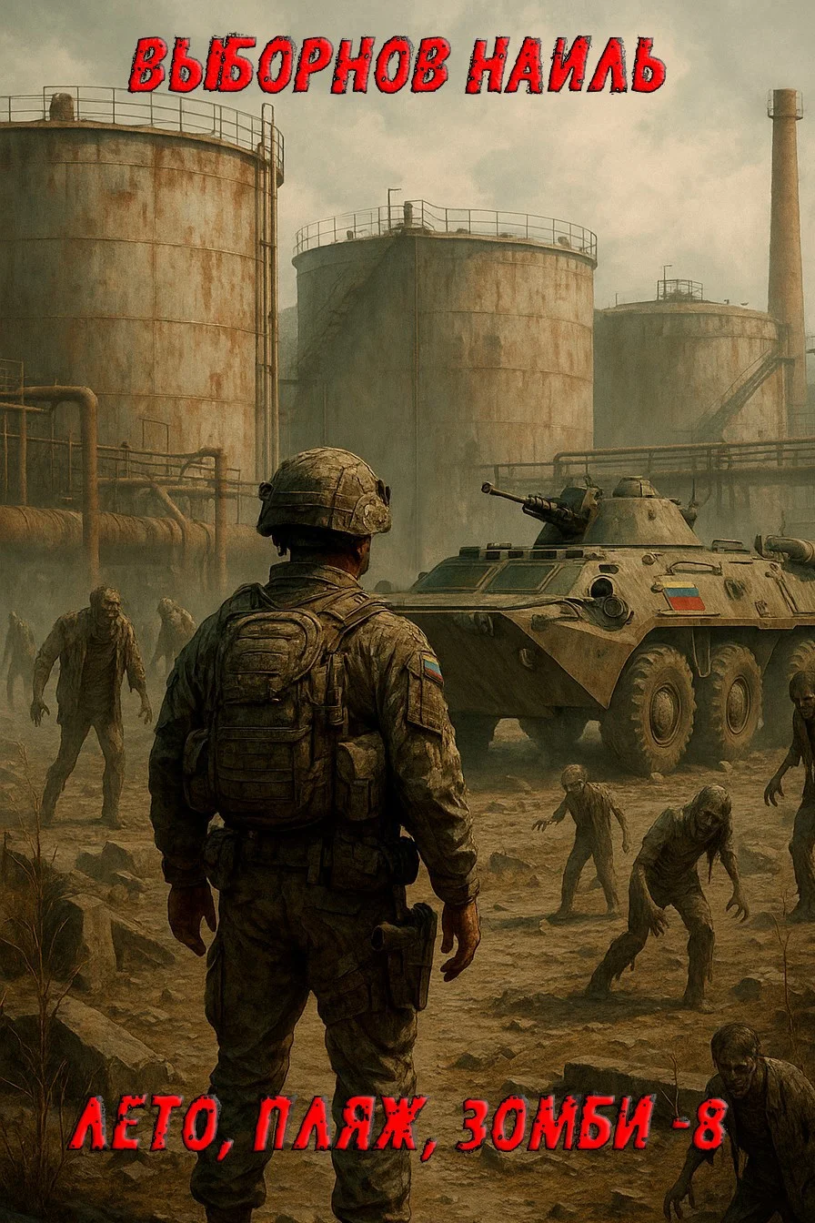 Обложка Лето, пляж, зомби 8