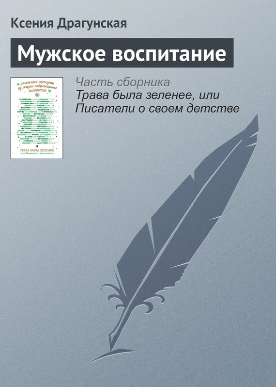 Обложка Мужское воспитание