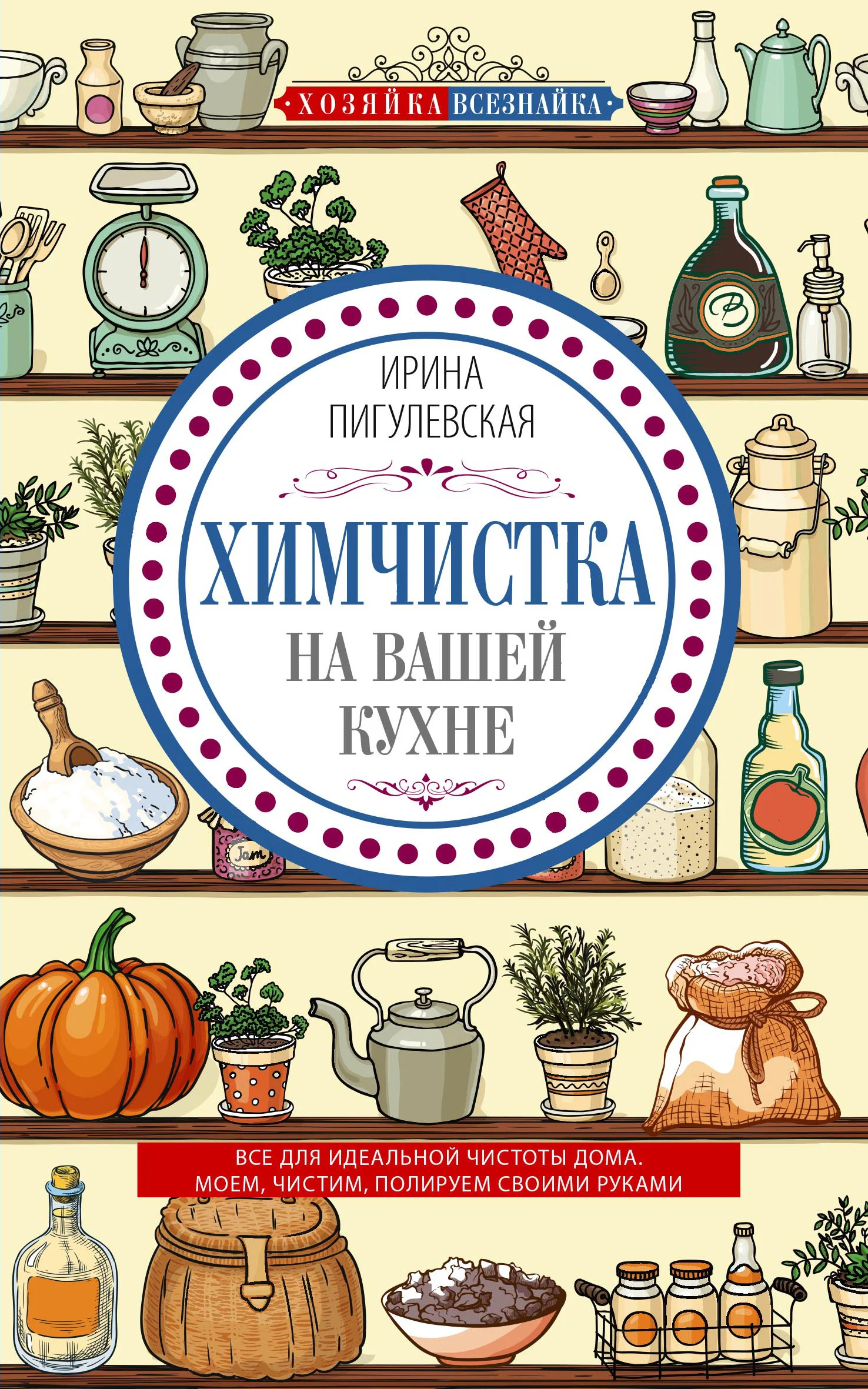 Обложка Химчистка на вашей кухне. Все для идеальной чистоты дома. Моем, чистим, полируем своими руками