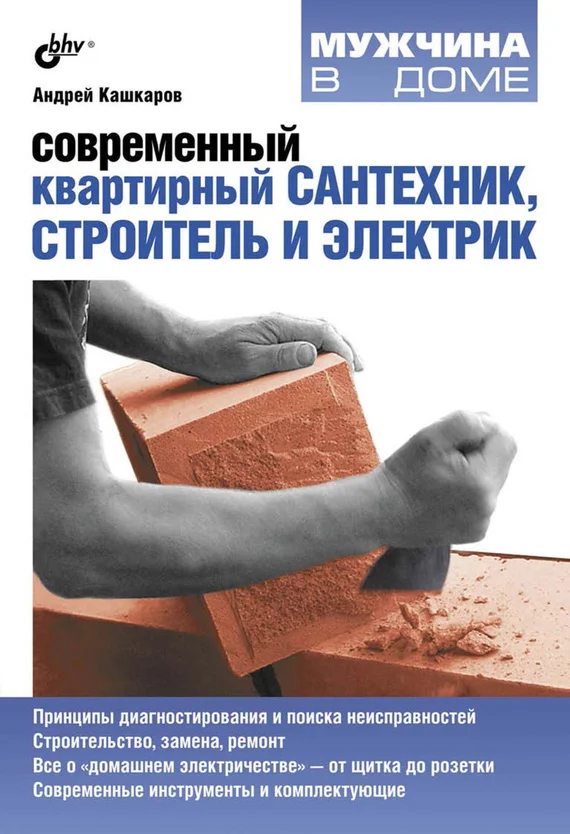 Обложка Современный квартирный сантехник, строитель и электрик
