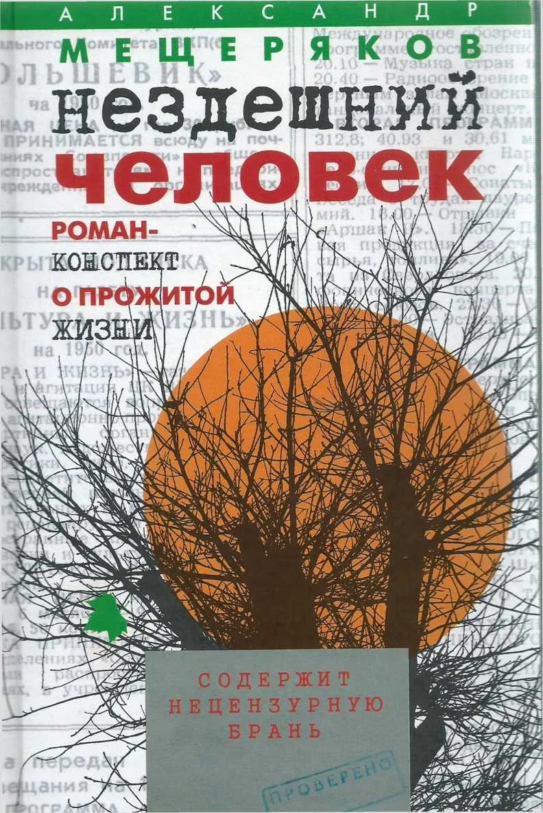 Обложка Нездешний человек. Роман-конспект о прожитой жизни