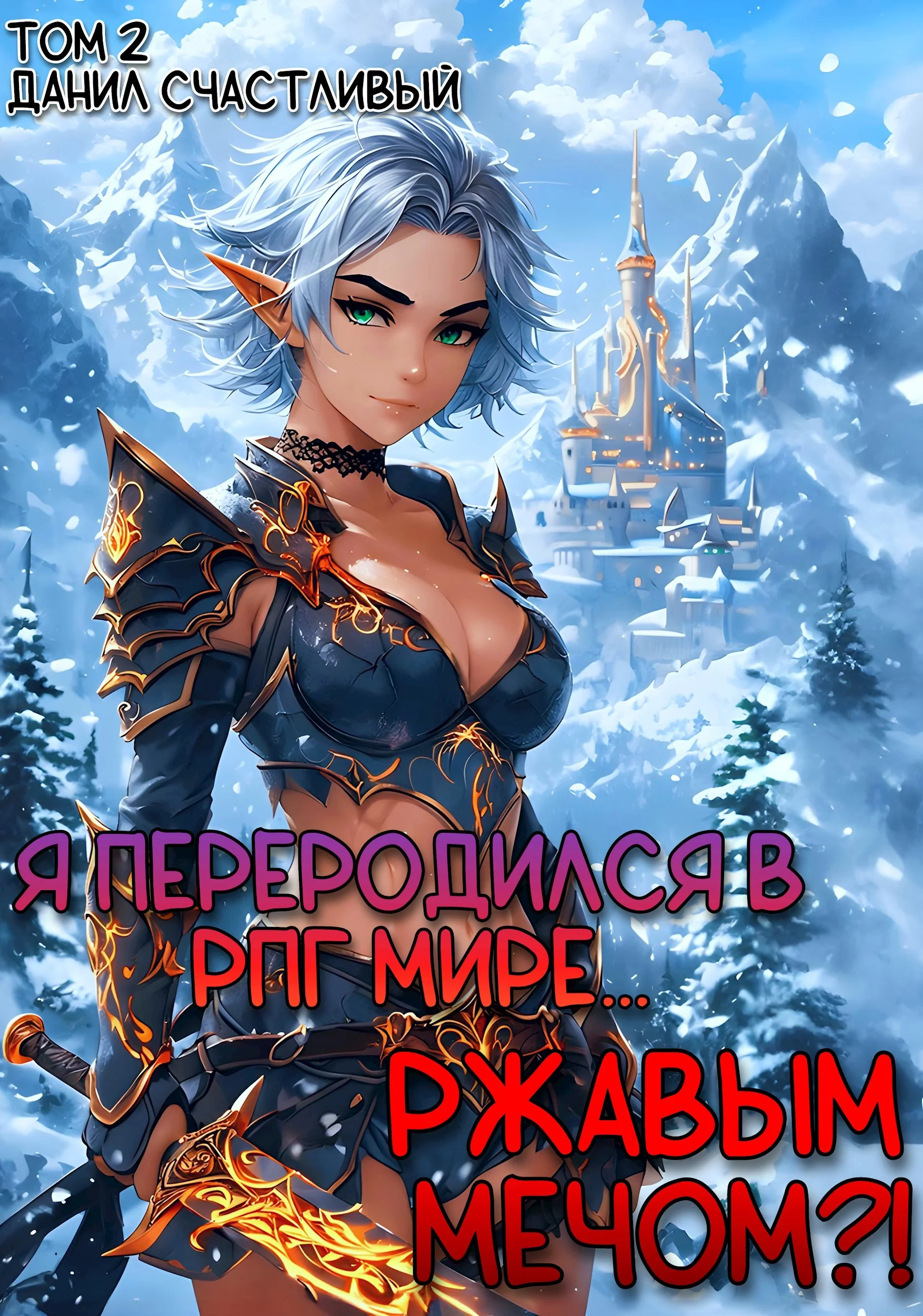 Обложка Я переродился в РПГ мире... Ржавым мечом?! Том 2.