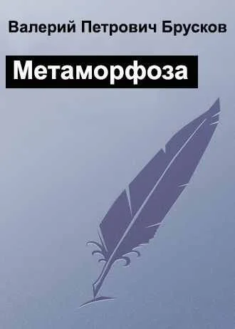Обложка Метаморфоза