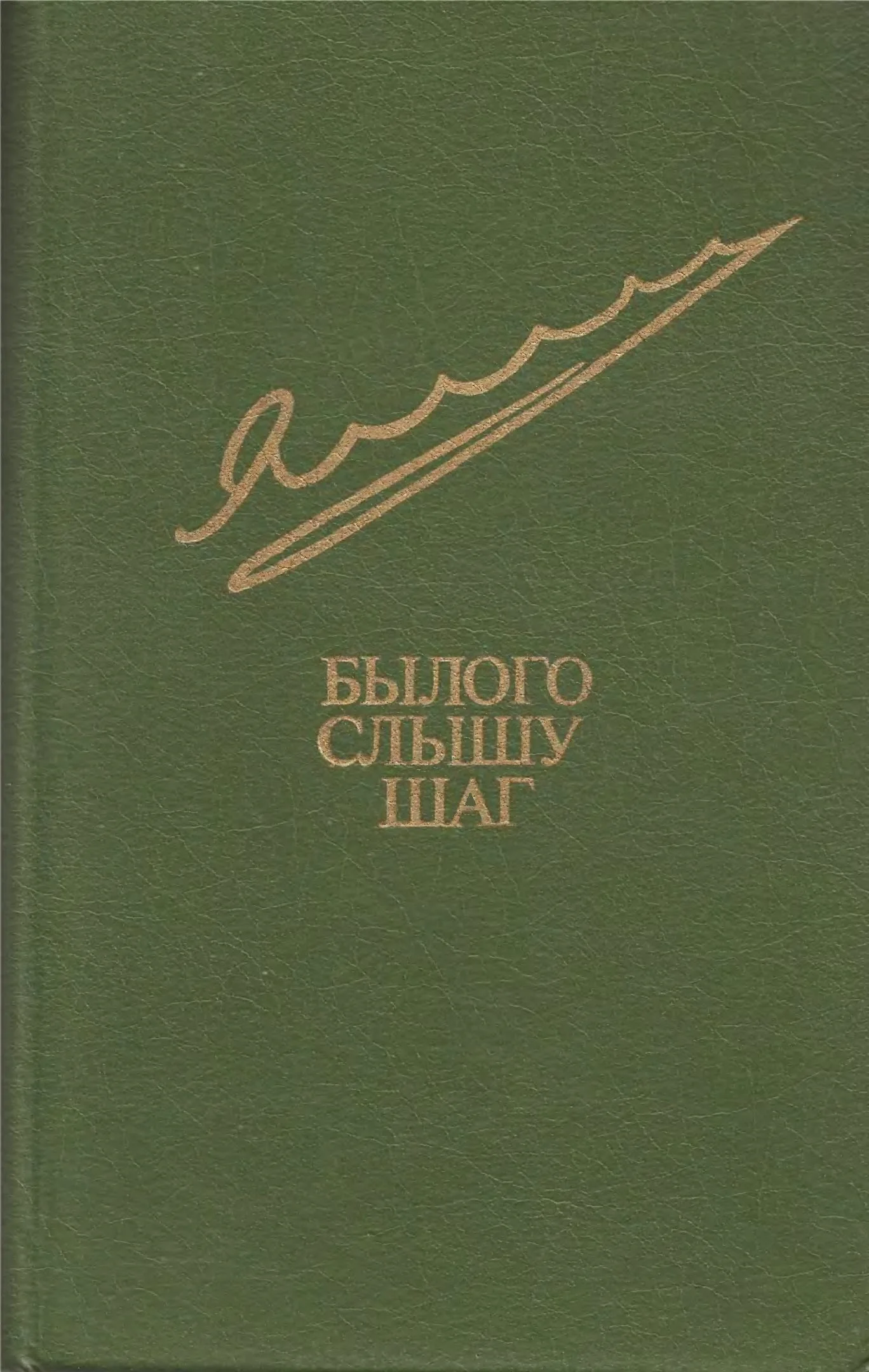 Обложка Былого слышу шаг