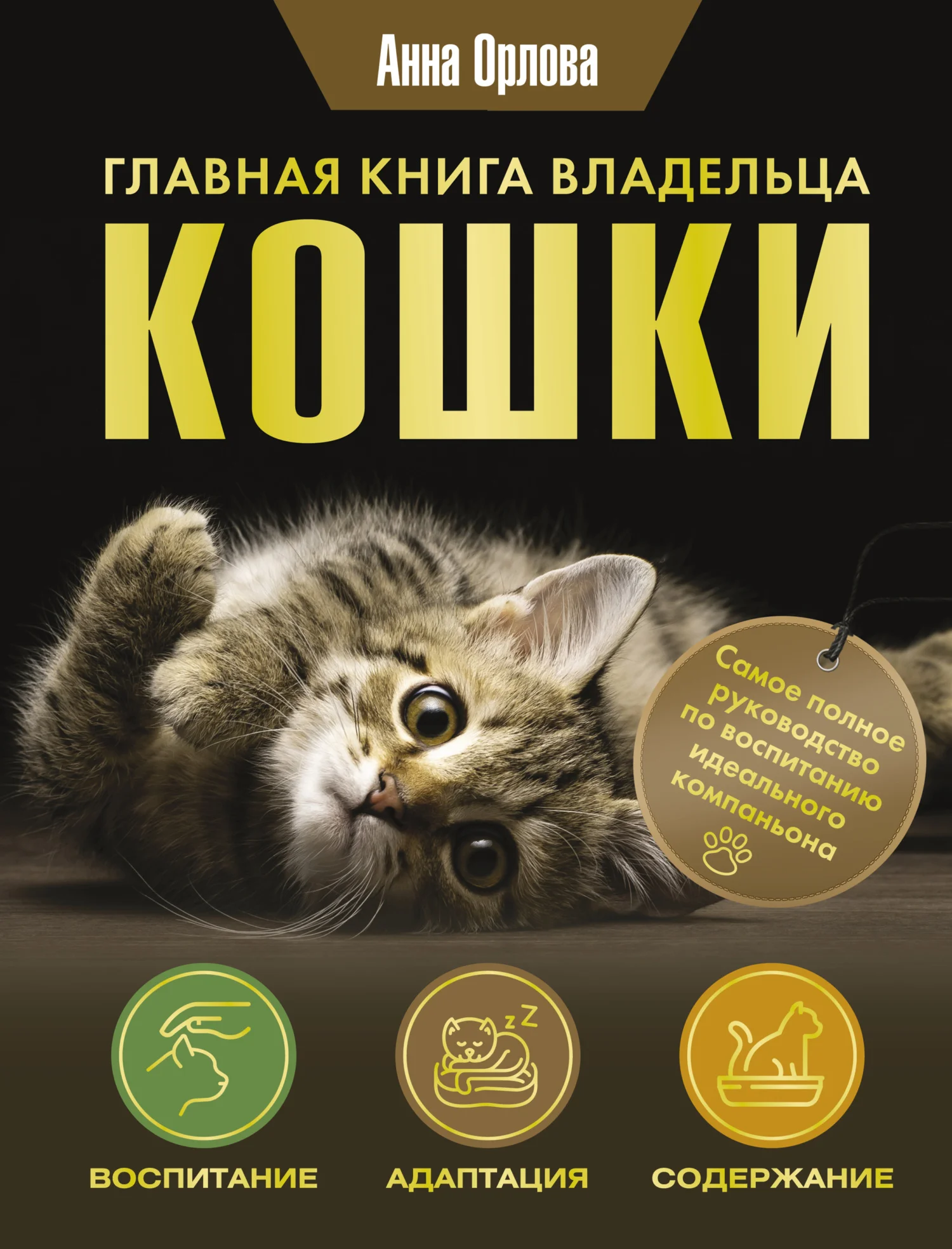 Обложка Главная книга владельца кошки