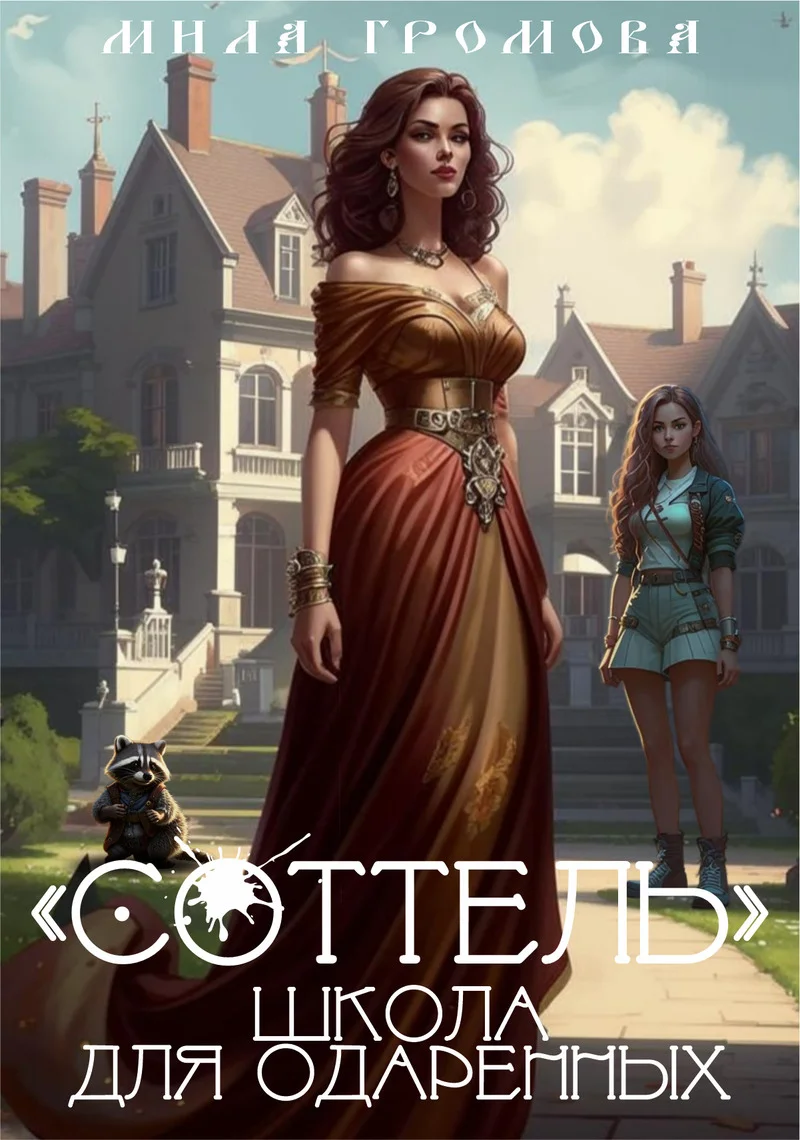 Обложка "Соттель", школа для одаренных (СИ)