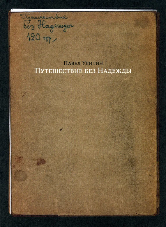 Обложка Путешествие без Надежды
