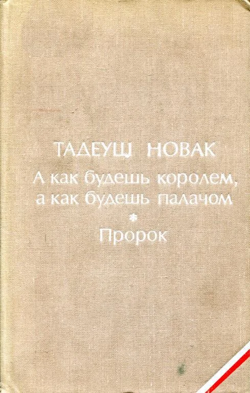 Обложка А как будешь королем, а как будешь палачом. Пророк