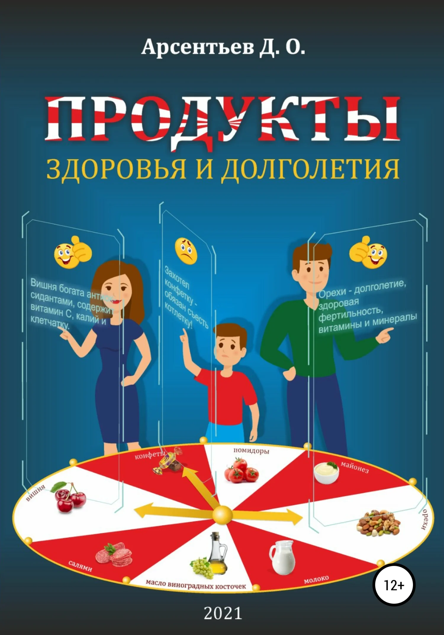 Обложка Продукты здоровья и долголетия