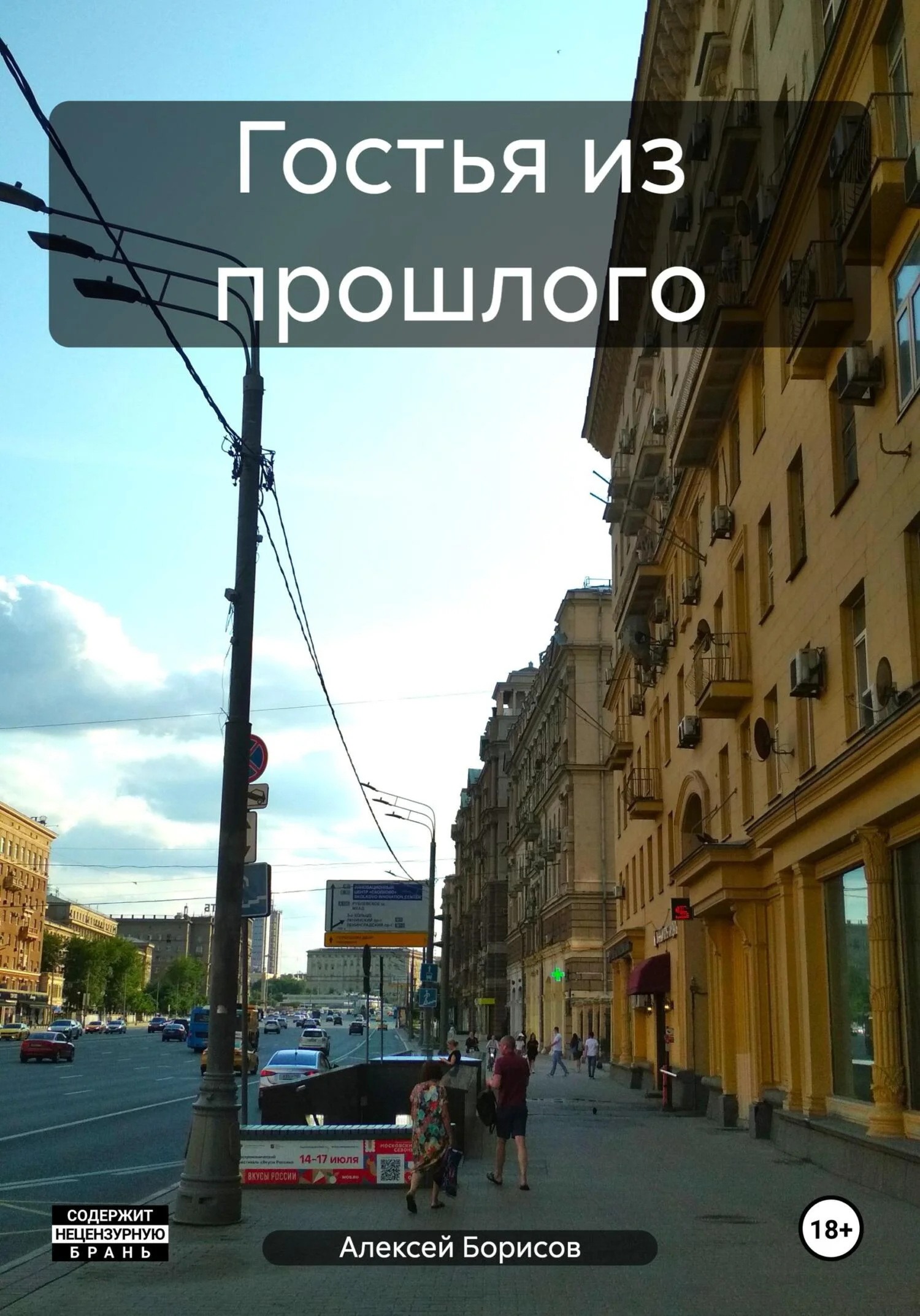 Обложка Гостья из прошлого