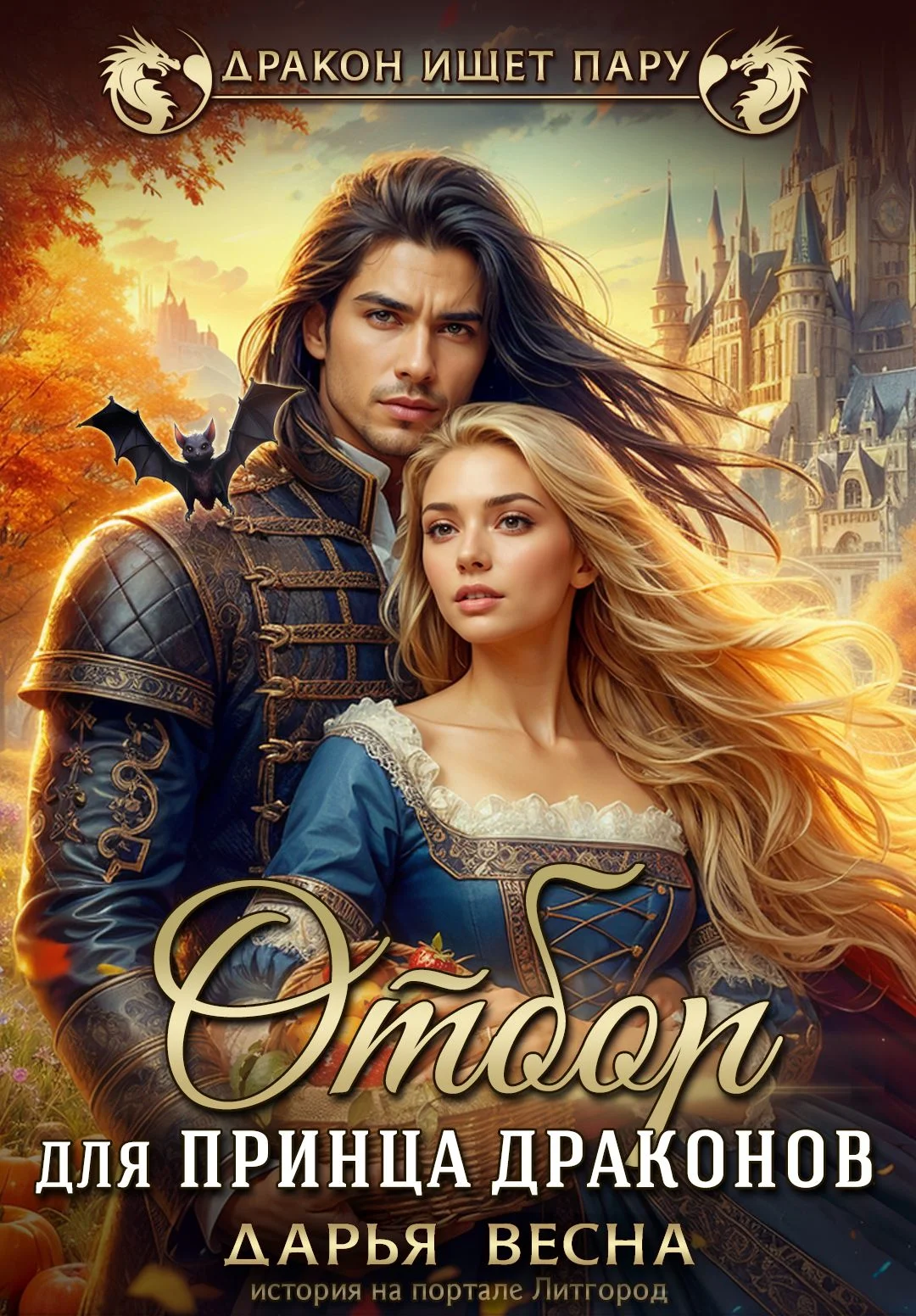 Обложка Отбор для принца драконов