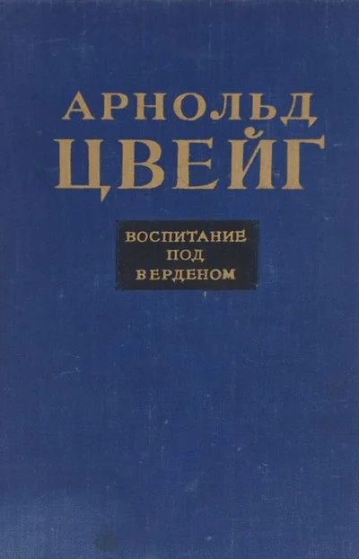 Обложка Воспитание под Верденом