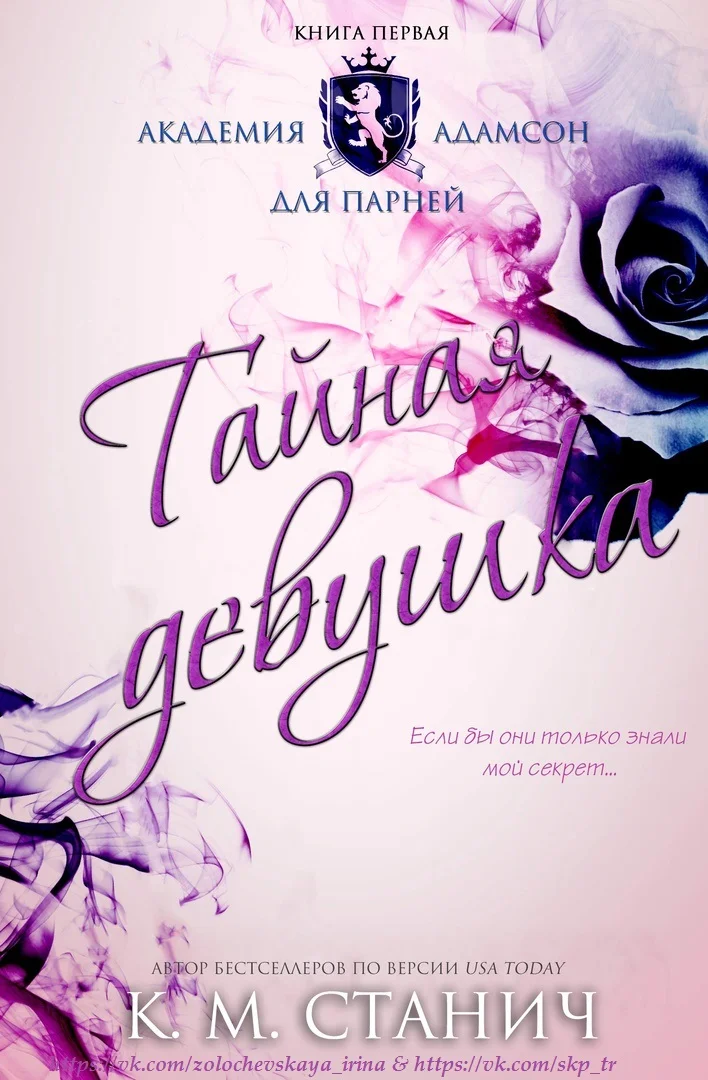 Обложка Тайная девушка