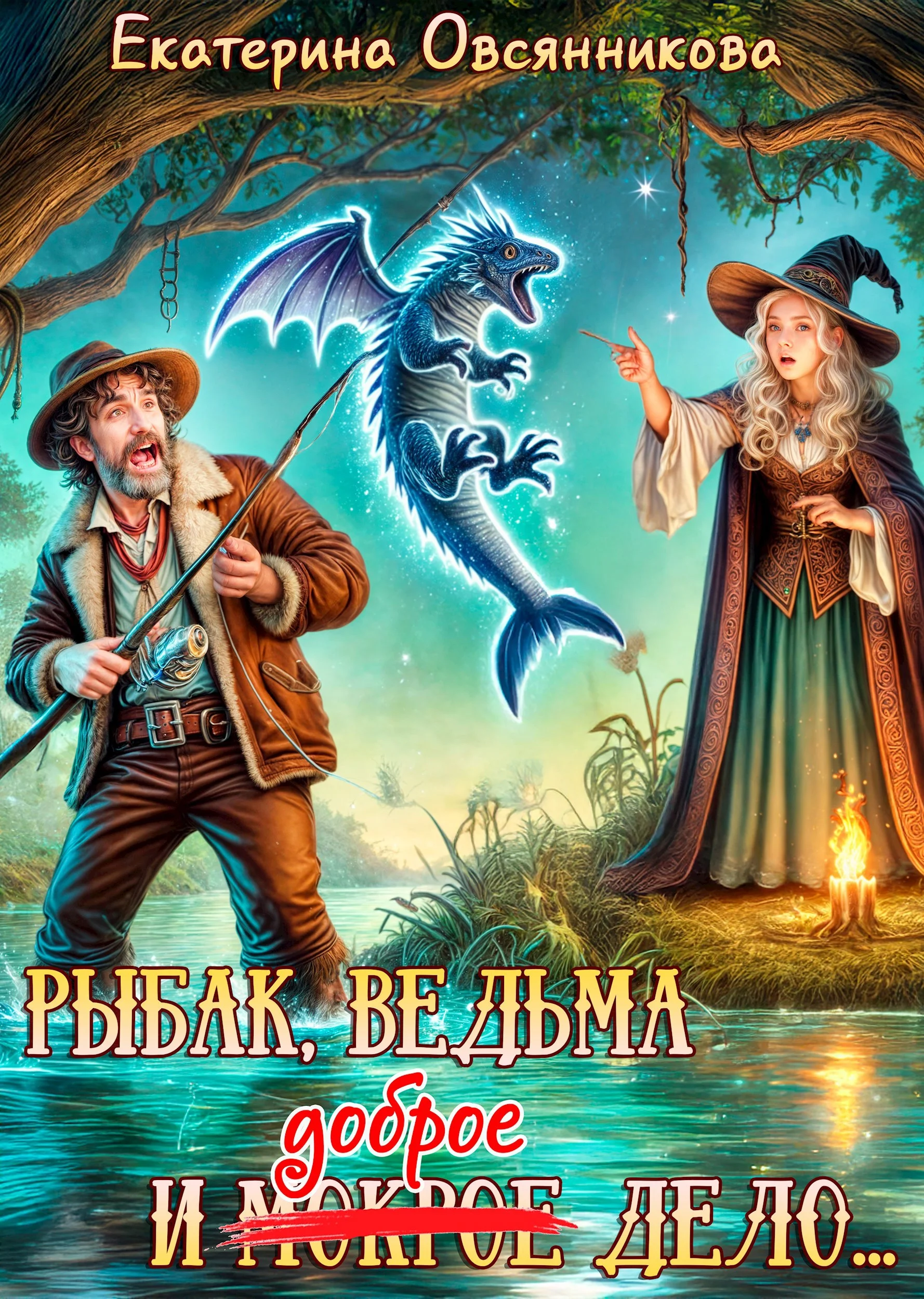 Обложка Рыбак, ведьма и доброе дело