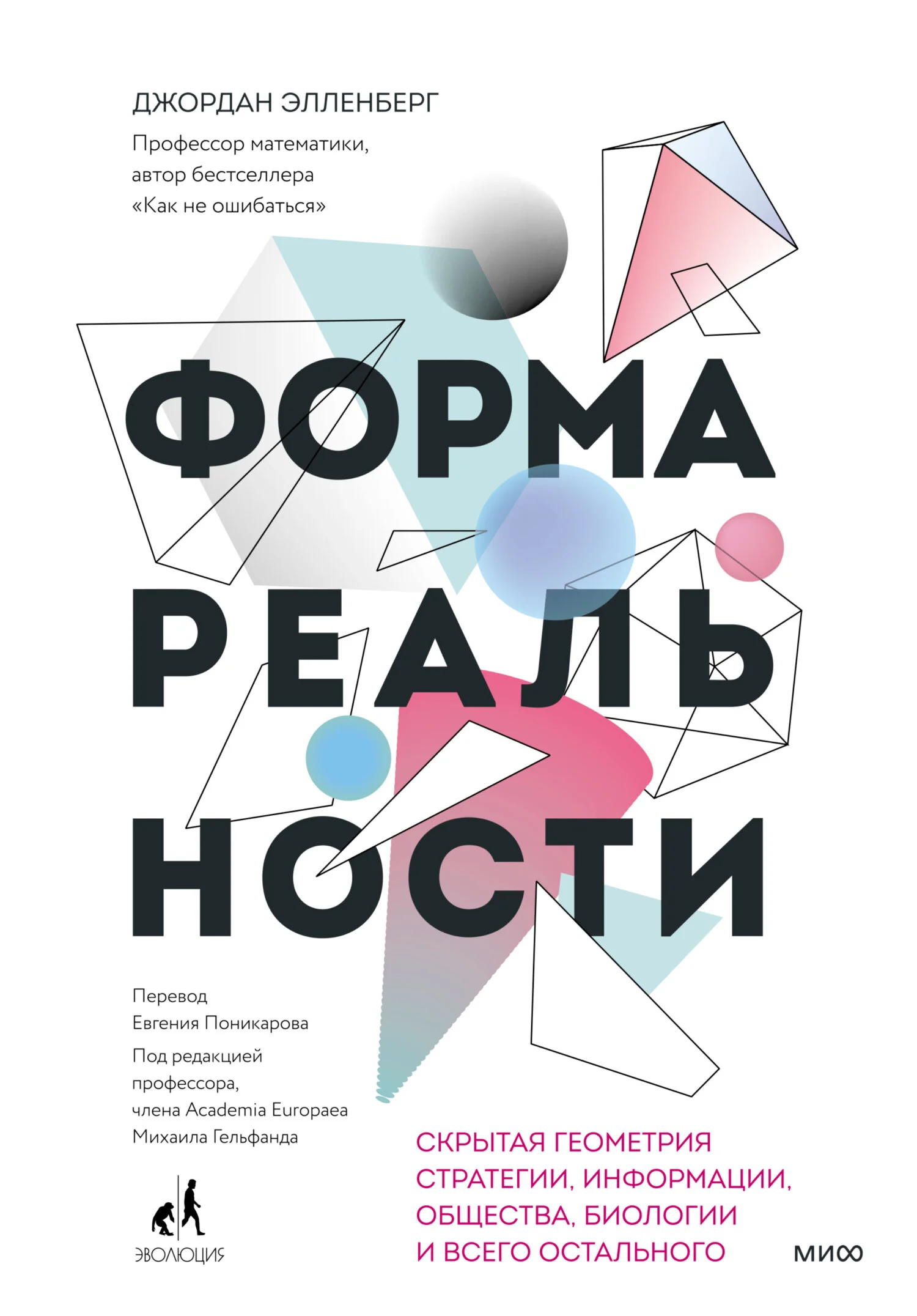 Обложка Форма реальности. Скрытая геометрия стратегии, информации, общества, биологии и всего остального