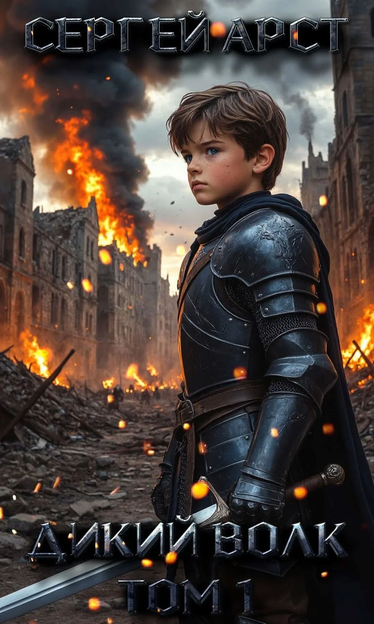 Обложка Дикий волк. Том 1