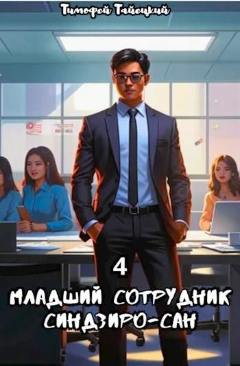 Обложка Младший сотрудник Синдзиро-сан. Том 4