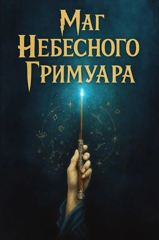 Обложка Гарри Поттер и маг небесного Гримуара