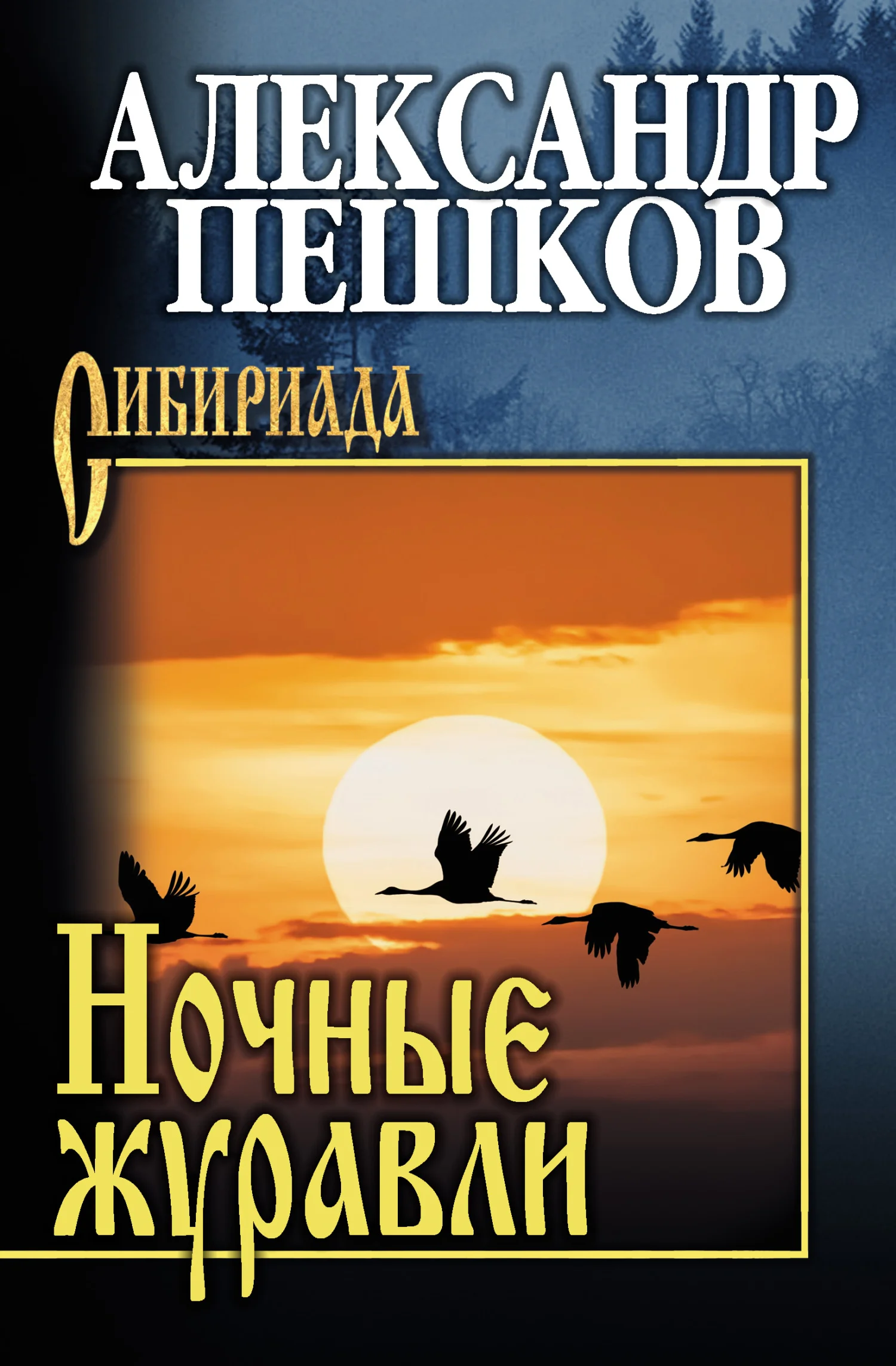 Обложка Ночные журавли