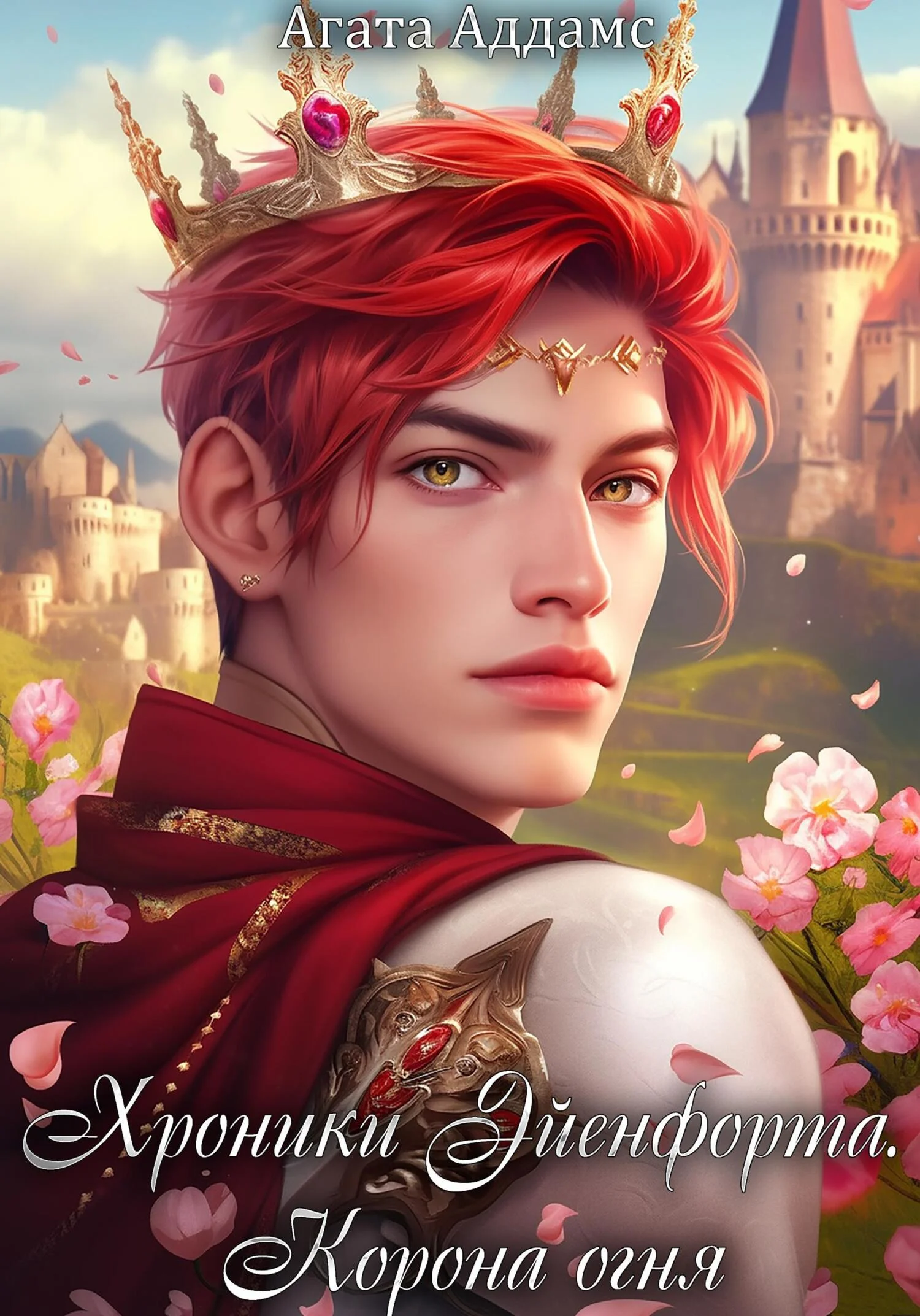 Обложка Хроники Эйенфорта. Корона огня