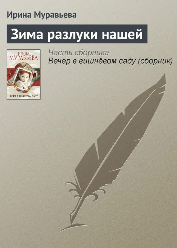 Обложка Зима разлуки нашей