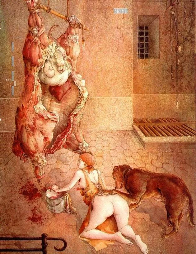 Обложка Альбина и мужчины-псы