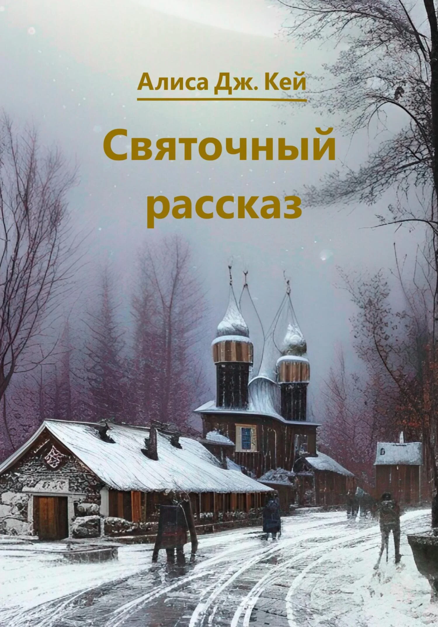 Обложка Святочный рассказ