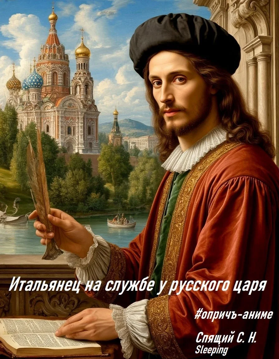 Обложка Итальянец на службе у русского царя