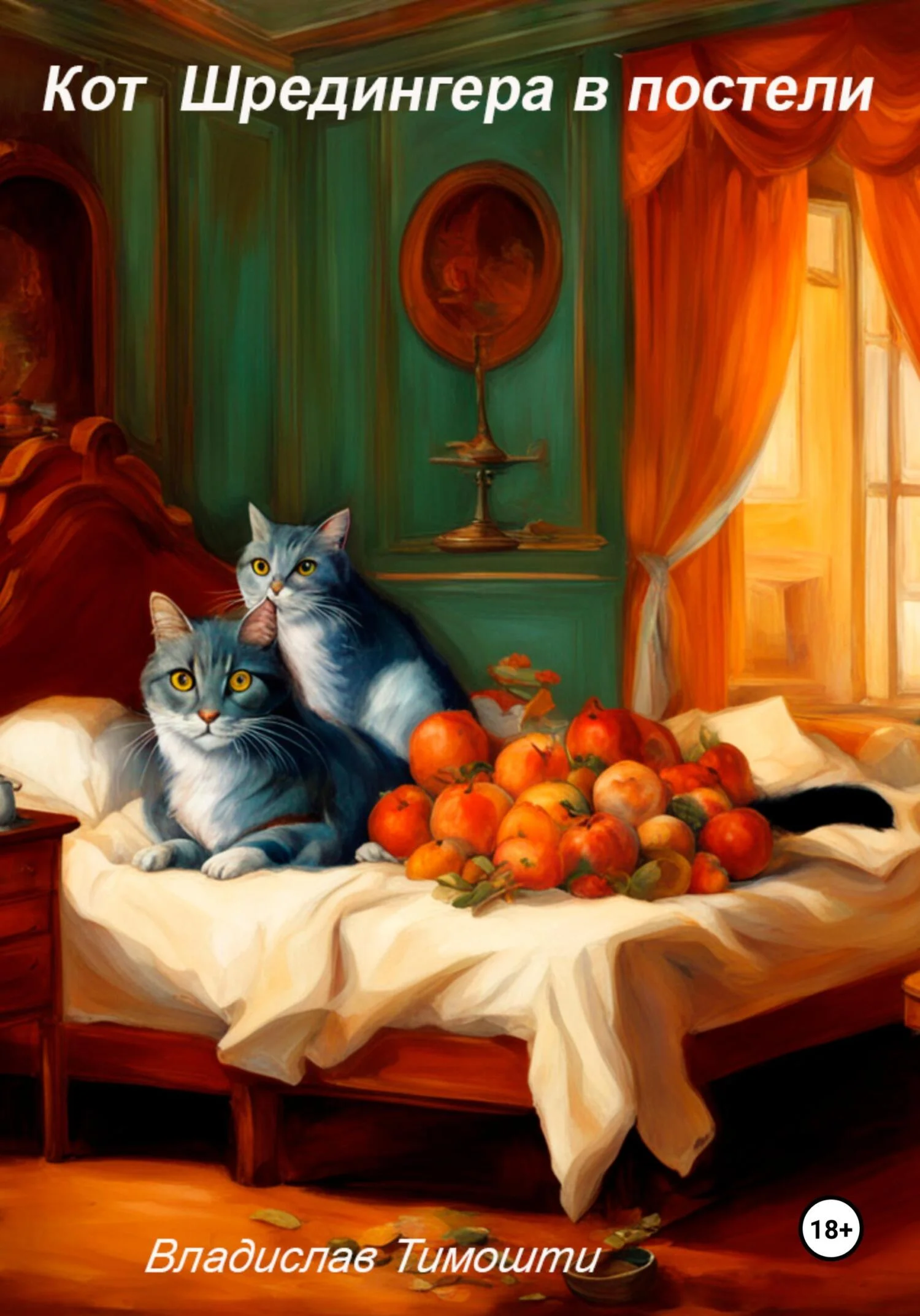 Обложка Кот Шрёдингера в постели