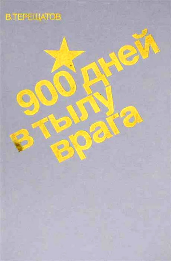 Обложка 900 дней в тылу врага