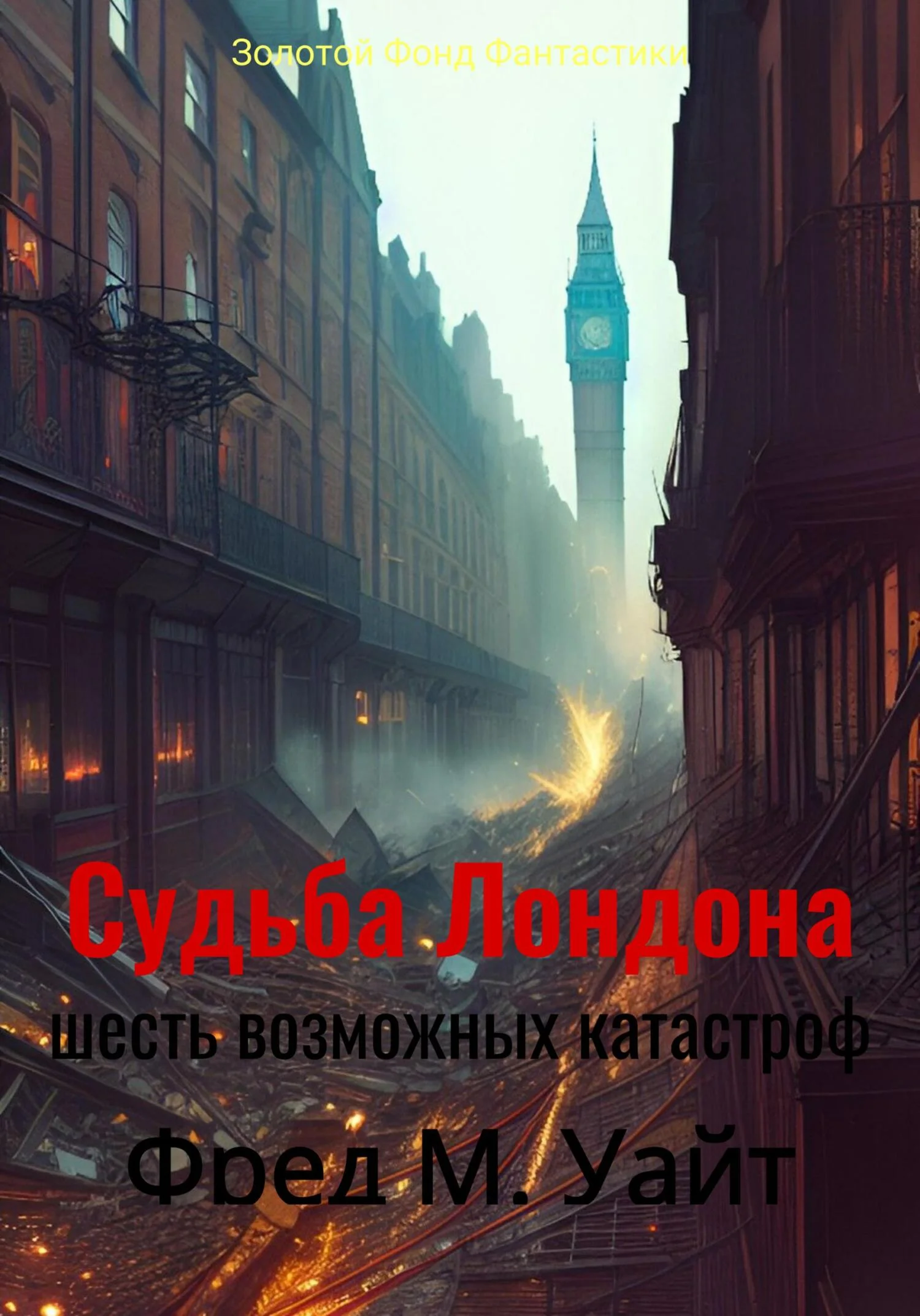 Обложка Судьба Лондона. Шесть возможных катастроф