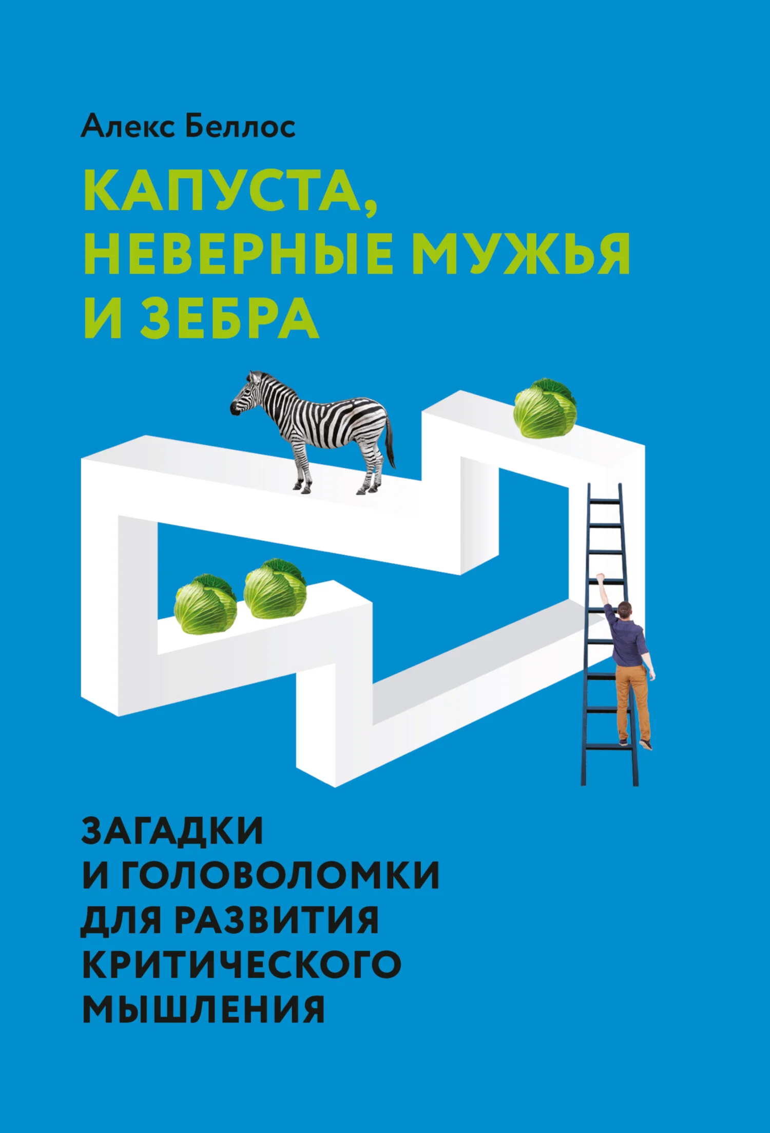 Обложка Капуста, неверные мужья и зебра. Загадки и головоломки для развития критического мышления