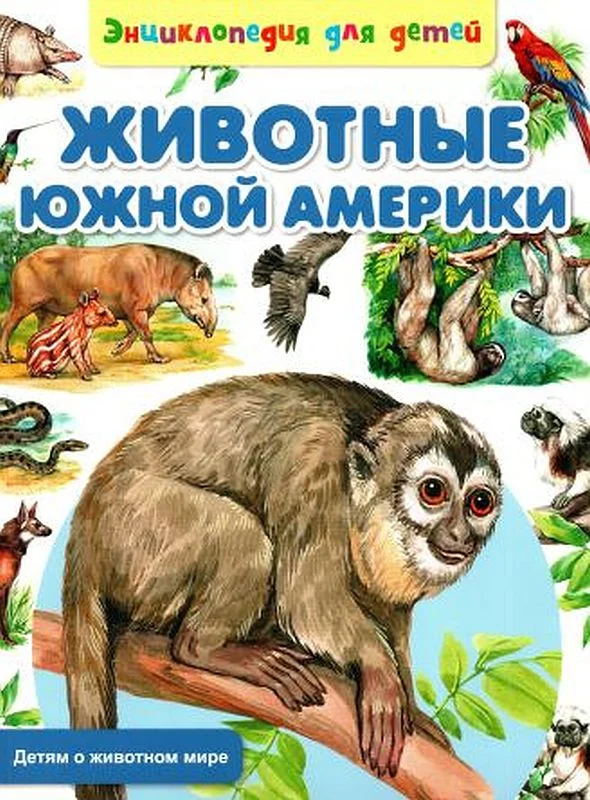 Обложка Животные Южной Америки