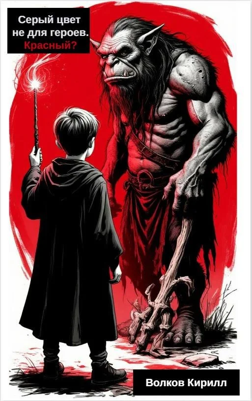 Обложка Серый цвет не для героев