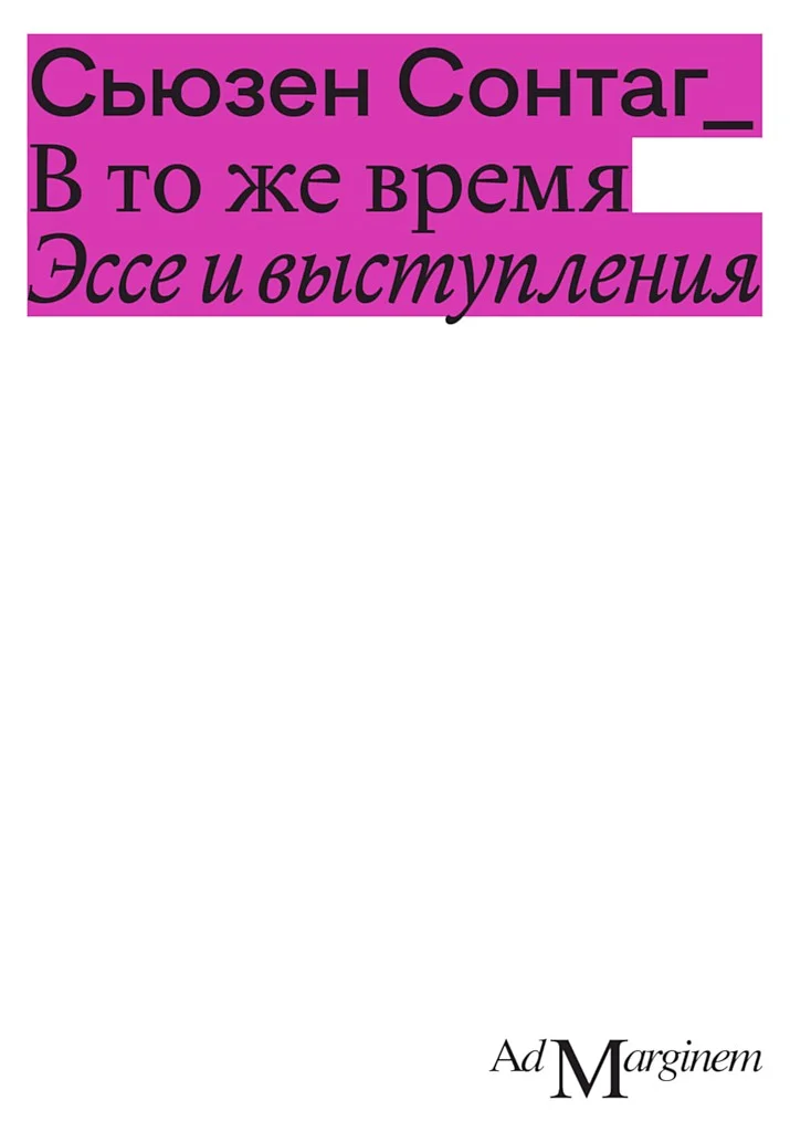 Обложка В то же время. Эссе и выступления