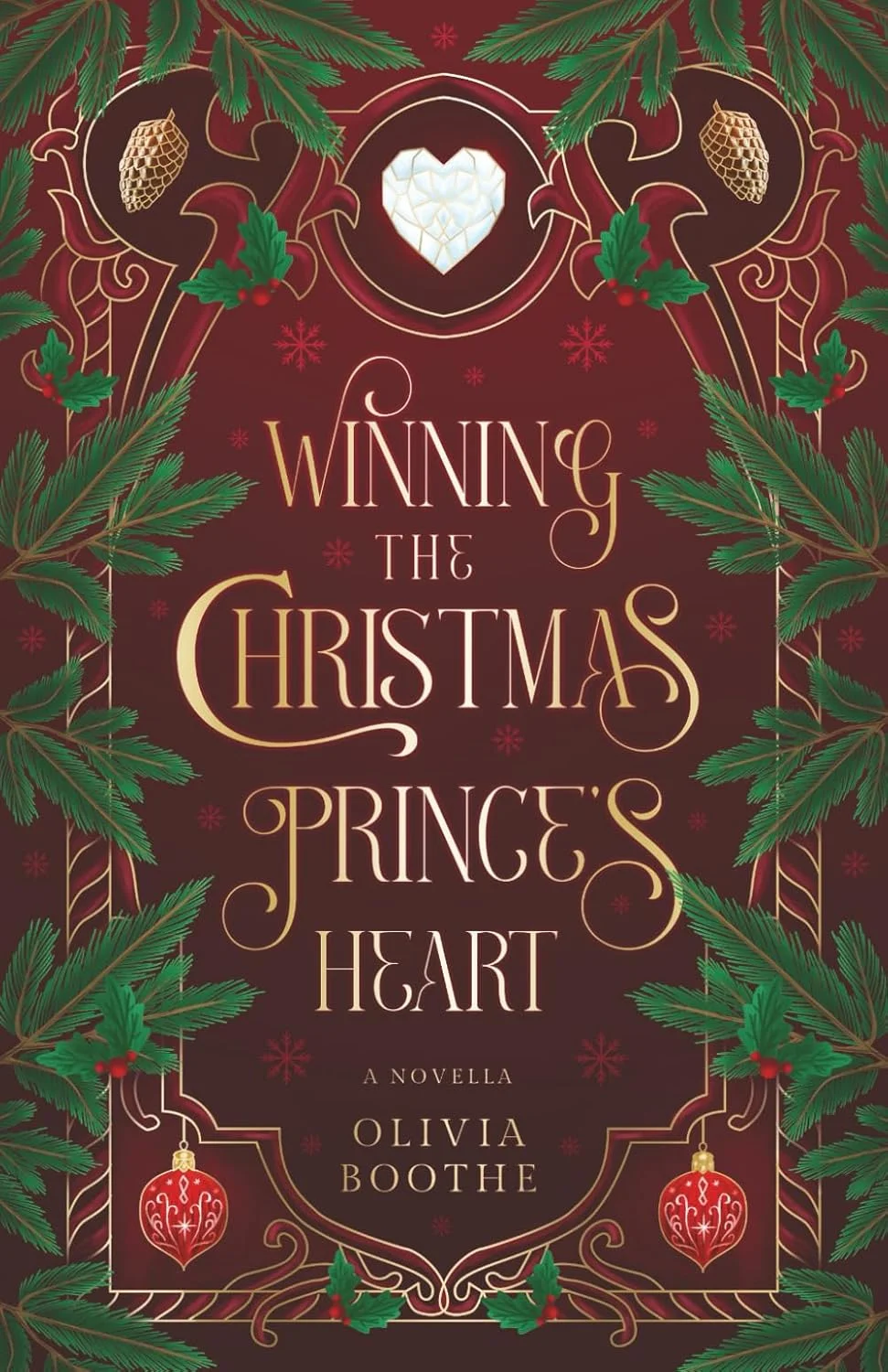 Обложка Завоевать сердце Рождественского Принца