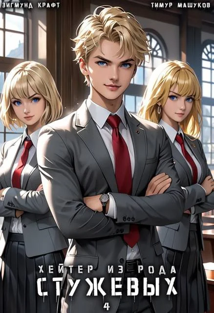 Обложка Хейтер из рода Стужевых. Том 4