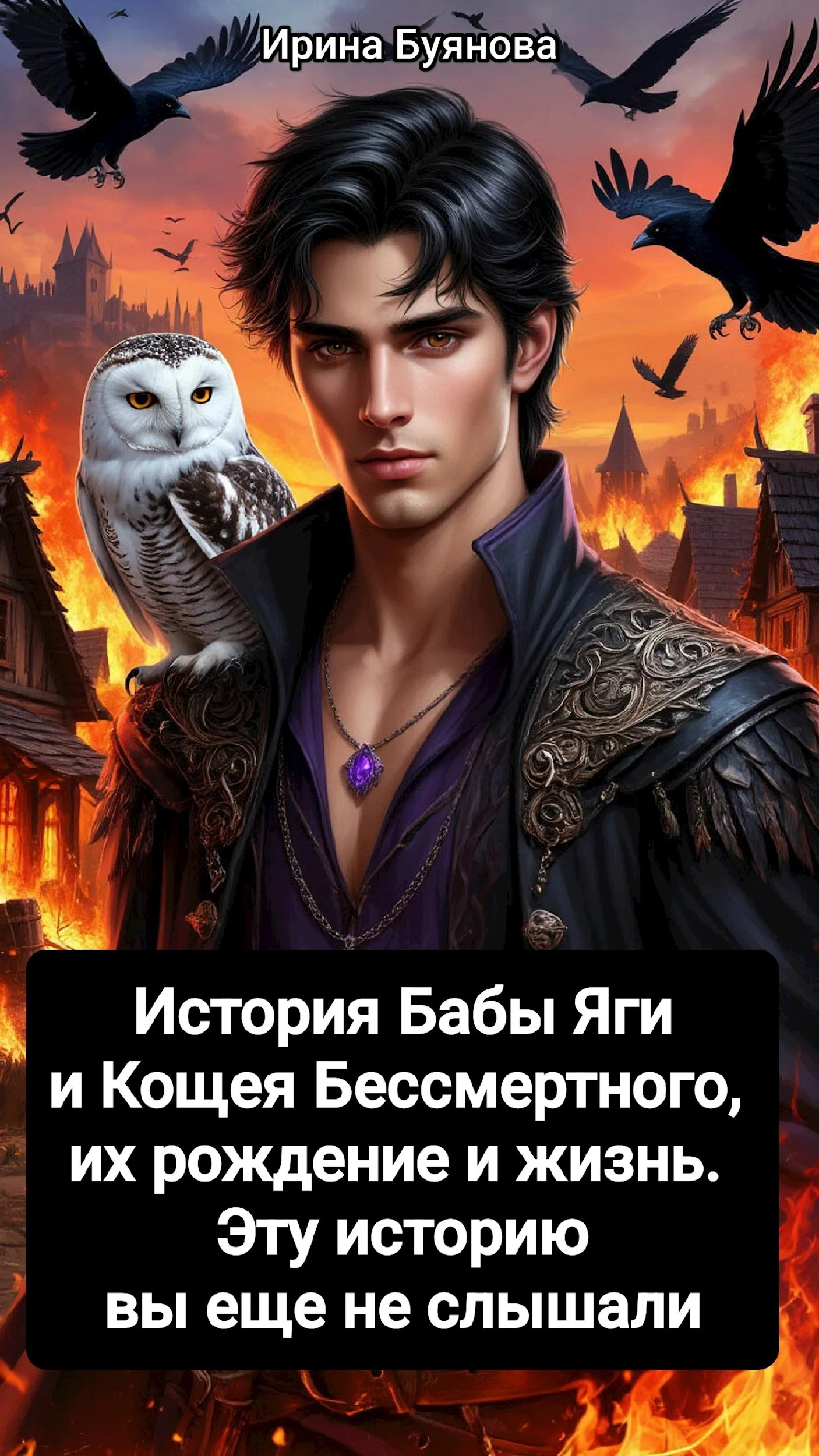 Обложка История Бабы Яги и Кощея Бессмертного, их рождение и жизнь. Эту историю вы еще не слышали