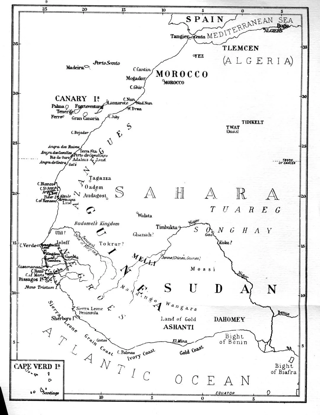Обложка Хроника достославных событий, кои произошли при завоевании Гвинеи по приказу инфанта дона Энрики