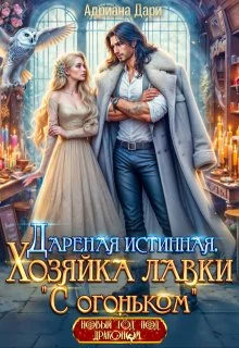 Обложка Дареная истинная. Хозяйка лавки «С огоньком»