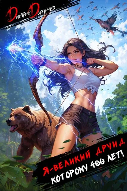 Обложка Я великий друид которому 400 лет! Том 4