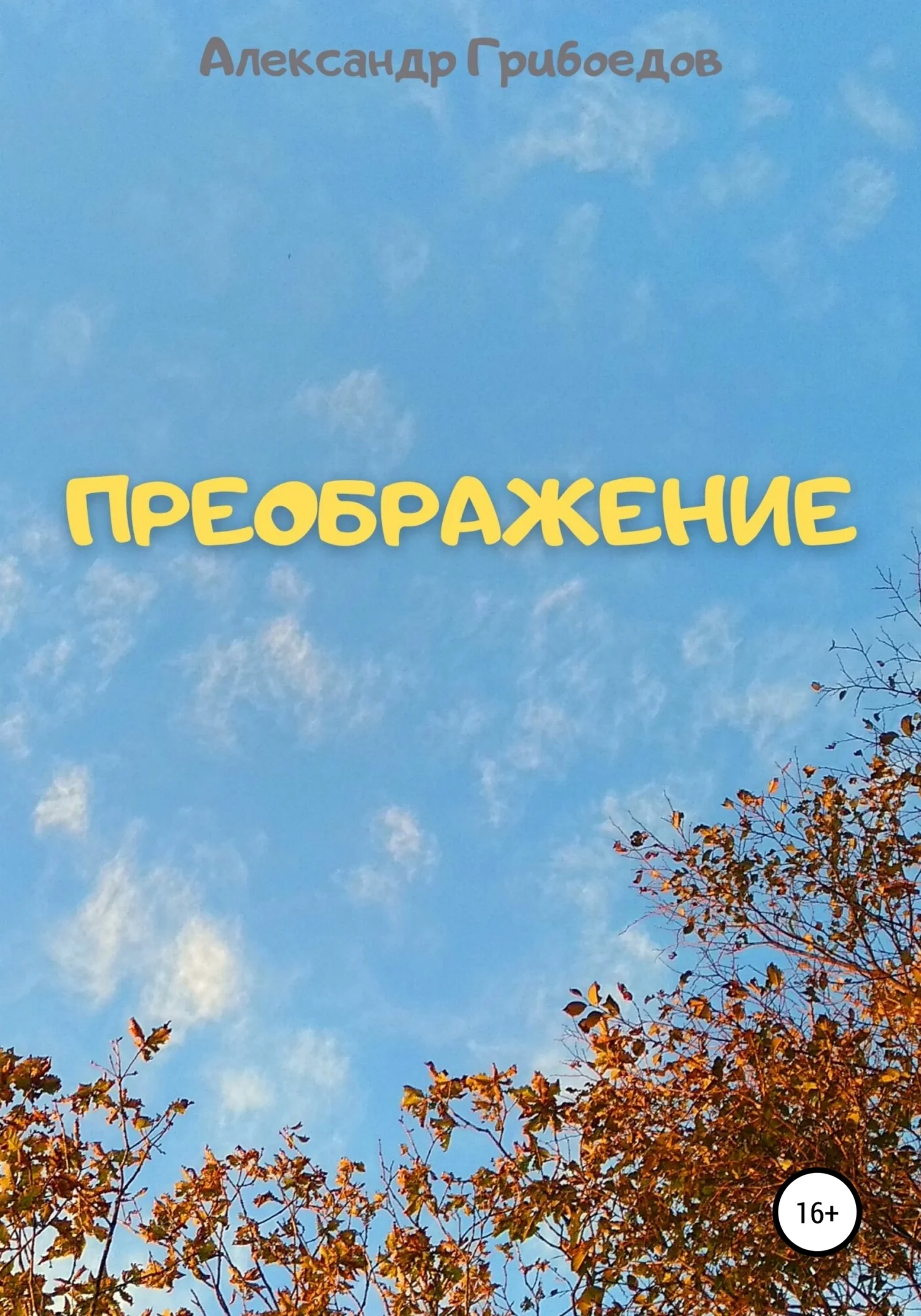 Обложка Преображение