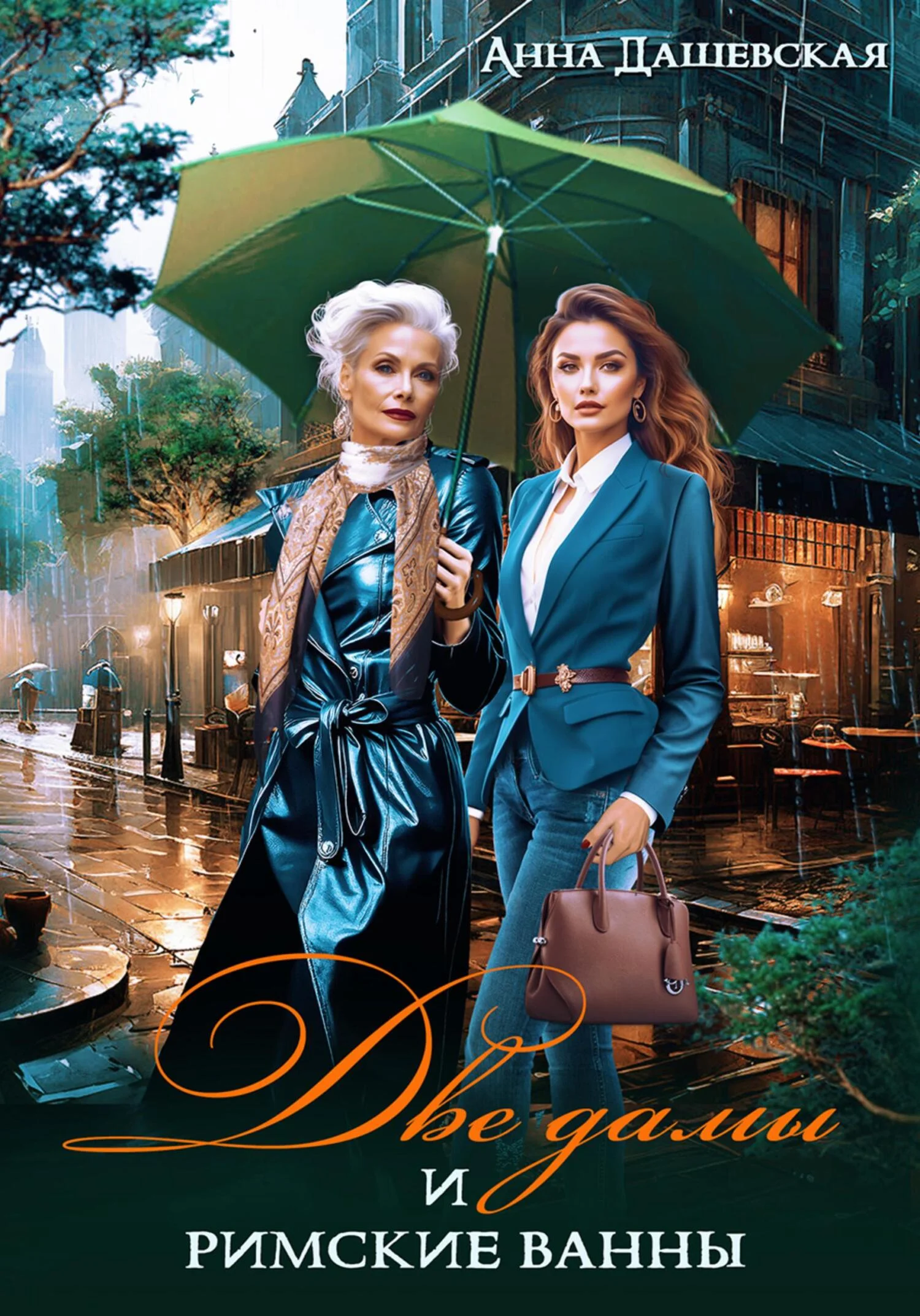 Обложка Две дамы и римские ванны